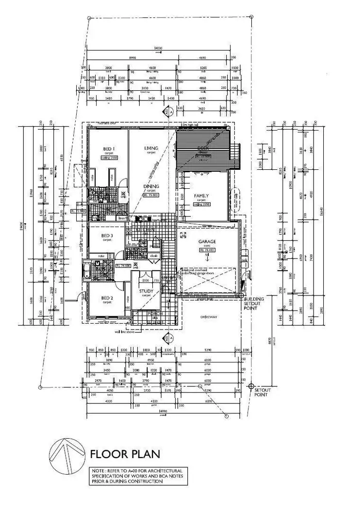 Floorplan of Homely house listing, 16A Carlyle Close, Dapto NSW 2530