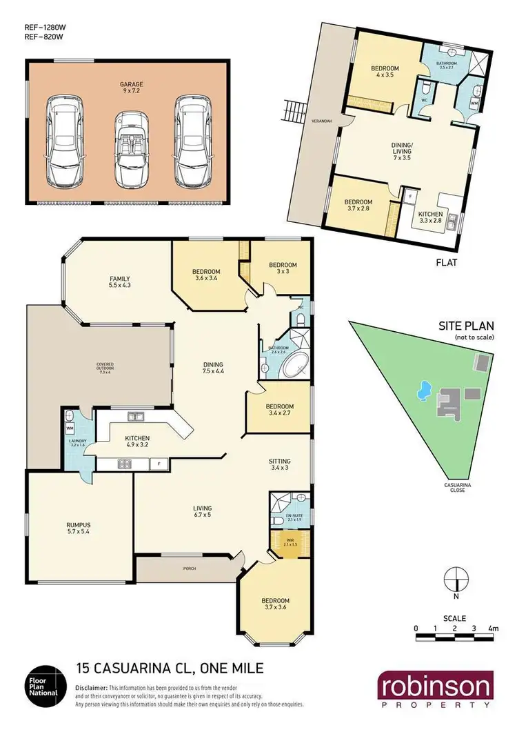 Floorplan of Homely house listing, 15 Casuarina Close, One Mile NSW 2316