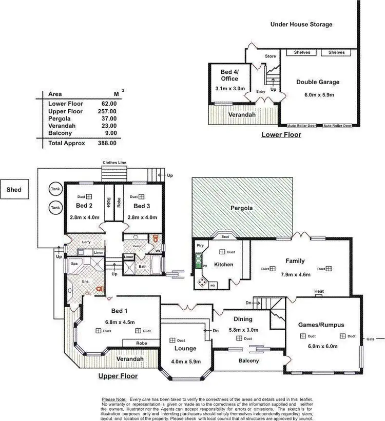 Floorplan of Homely house listing, 16 Olympiad Court, Golden Grove SA 5125