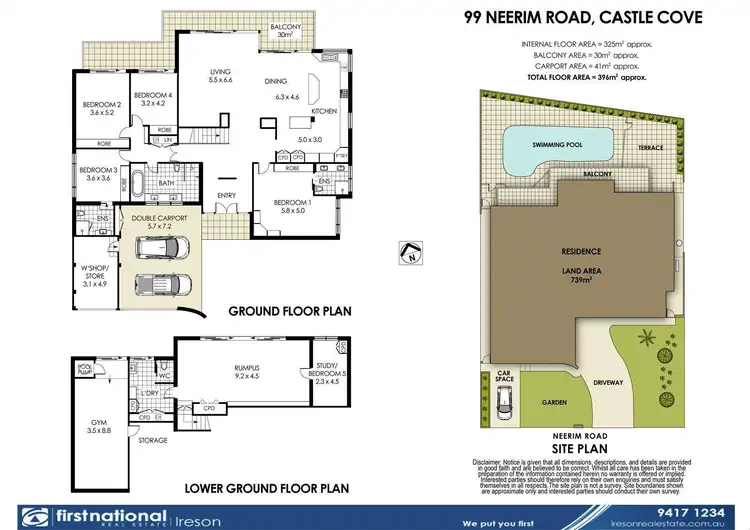 Floorplan of Homely house listing, 99 Neerim Road, Castle Cove NSW 2069