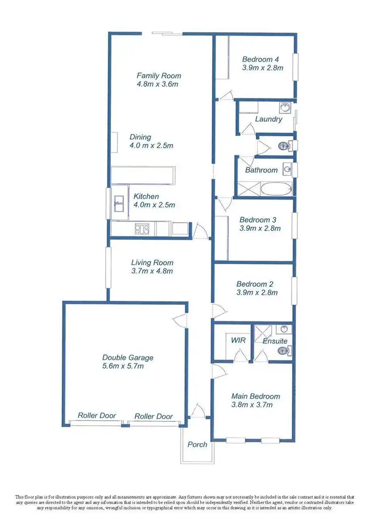 Floorplan of Homely house listing, 69 Lakeside Drive, Andrews Farm SA 5114