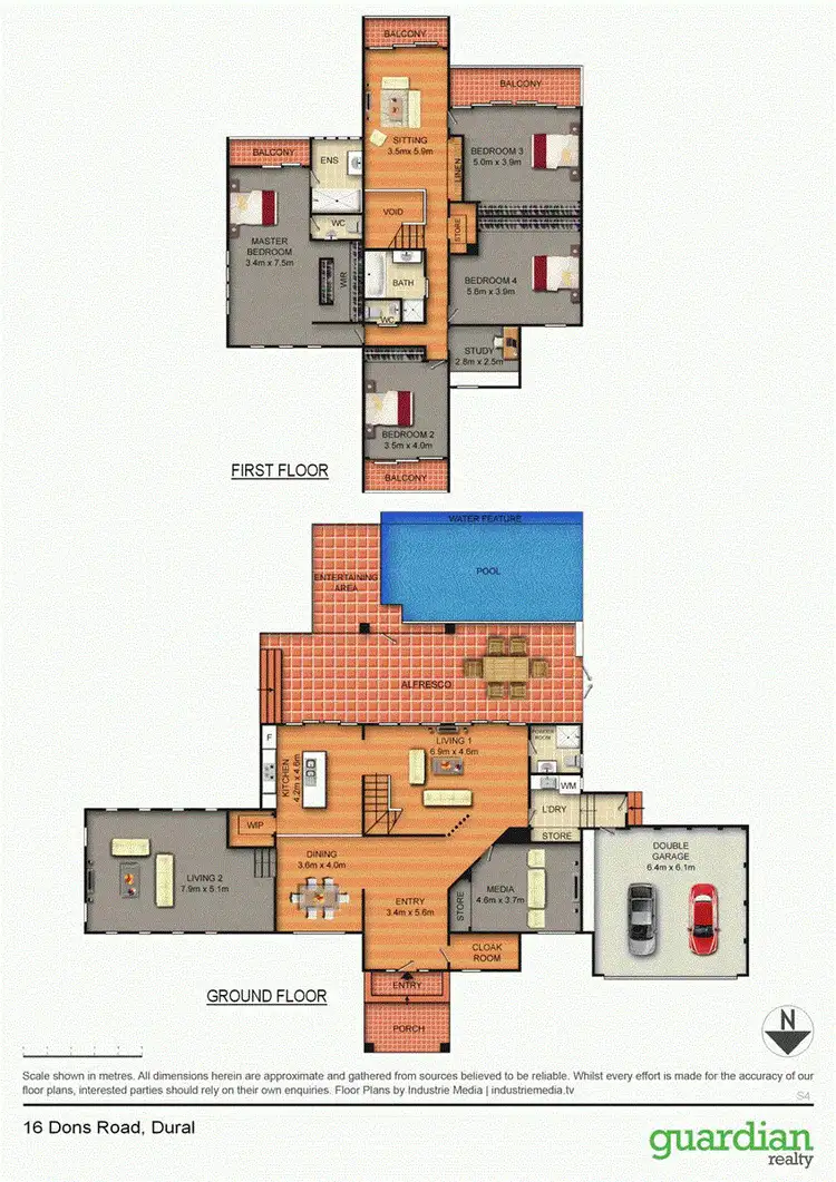 Floorplan of Homely house listing, 16 Dons Road, Dural NSW 2158