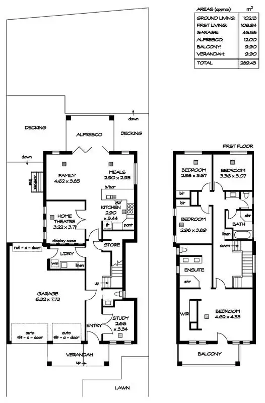 Floorplan of Homely house listing, 9 Matson Court, West Lakes SA 5021