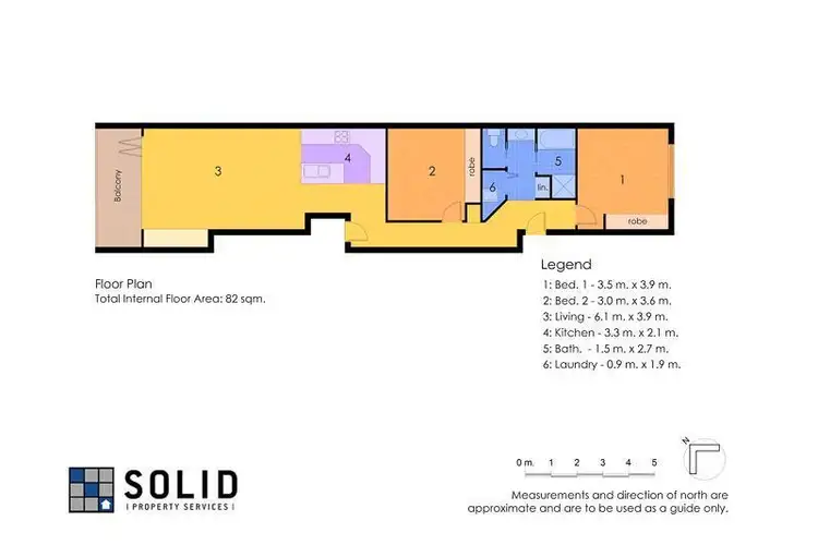 Floorplan of Homely apartment listing, 3/91 Darby Street, Cooks Hill NSW 2300