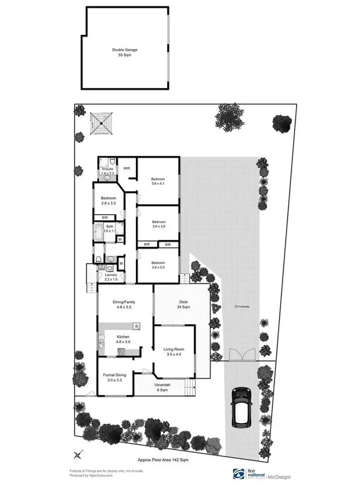 Floorplan of Homely house listing, 9 Kiren Court, West Moonah TAS 7009