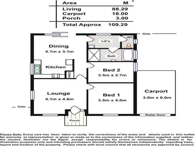 Floorplan of Homely house listing, 38 Nash Lane, Morphett Vale SA 5162