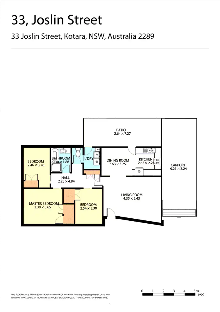 Floorplan of Homely house listing, 33 Joslin Street, Kotara NSW 2289