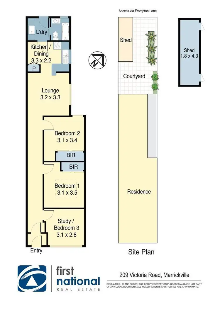 Floorplan of Homely house listing, 209 Victoria Road, Marrickville NSW 2204