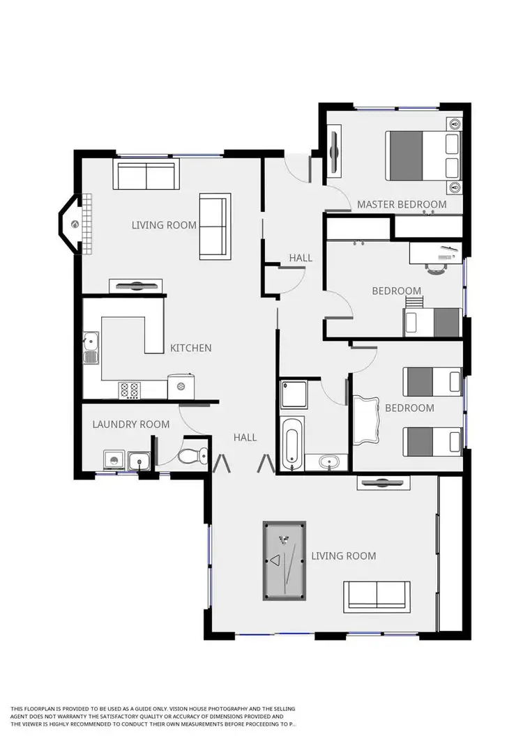 Floorplan of Homely house listing, 14 Richardson Grove, Mildura VIC 3500