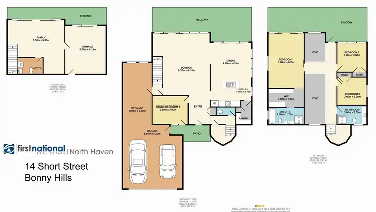 Floorplan of Homely house listing, 14 Short Street, Bonny Hills NSW 2445