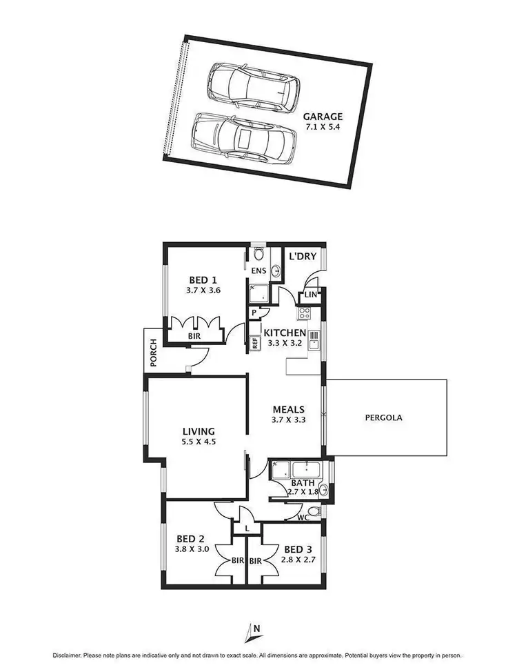 Floorplan of Homely house listing, 74 Carnoustie Drive, Sunbury VIC 3429