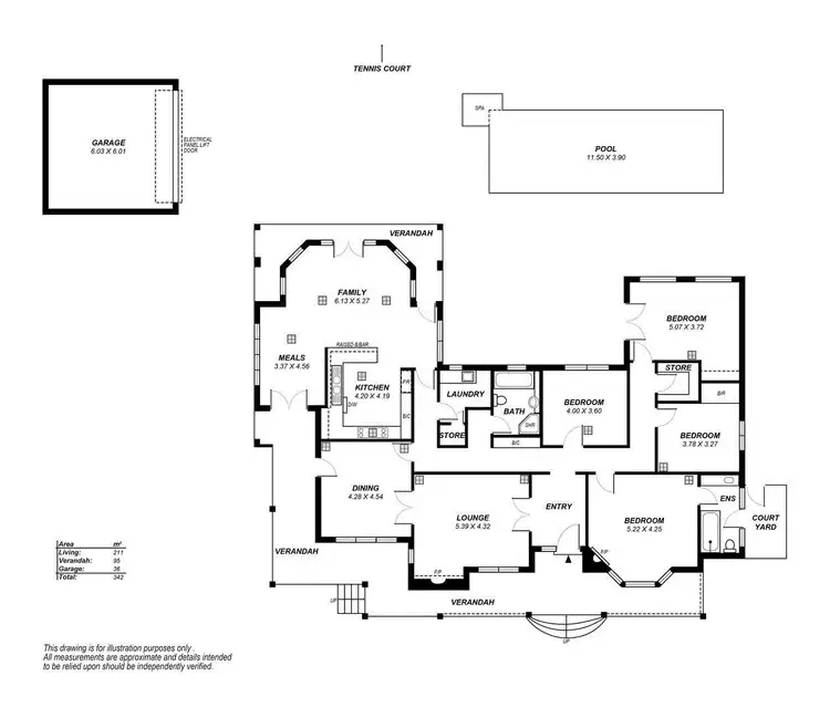 Floorplan of Homely house listing, 11 Glenburnie Avenue, Torrens Park SA 5062