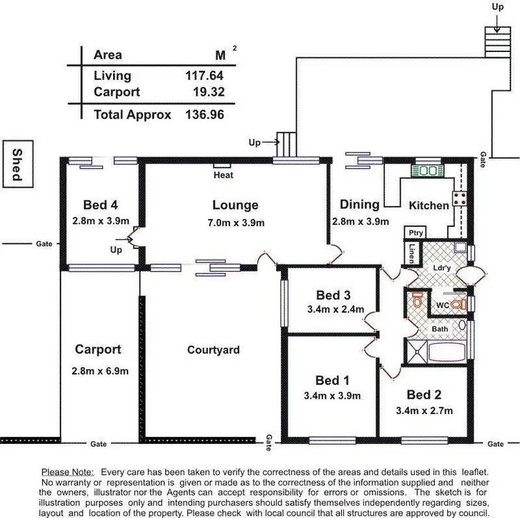 Floorplan of Homely house listing, 23 Warakila Road, Sheidow Park SA 5158