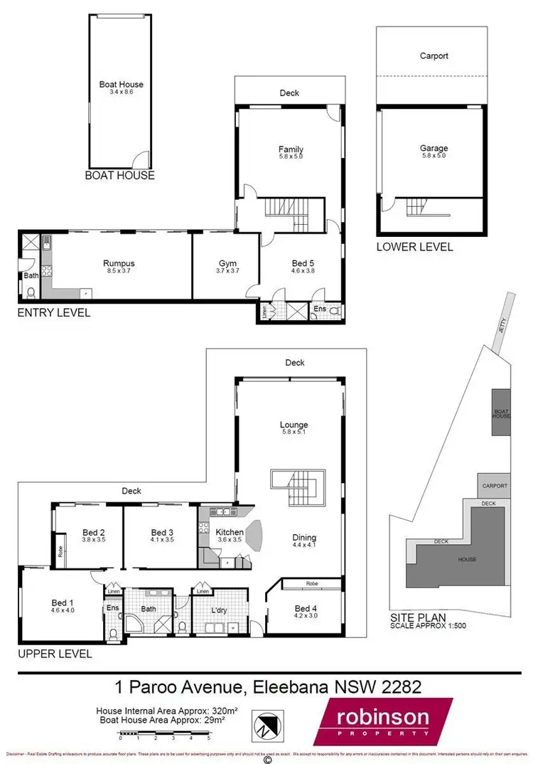 Floorplan of Homely house listing, 1 Paroo Avenue, Eleebana NSW 2282