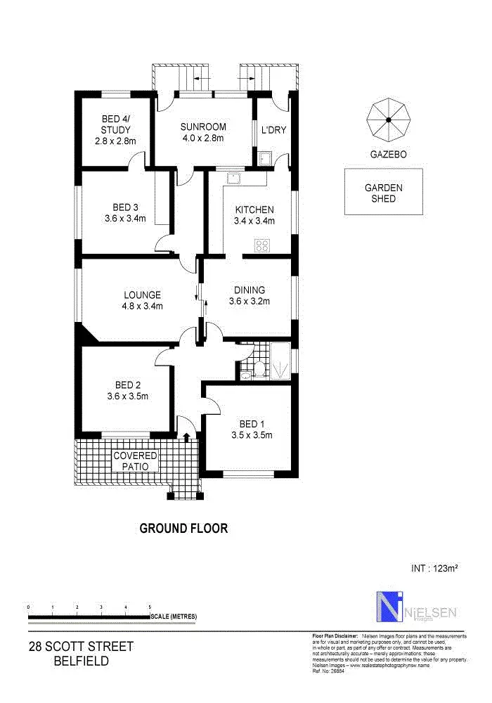 Floorplan of Homely house listing, 28 Scott Street, Belfield NSW 2191