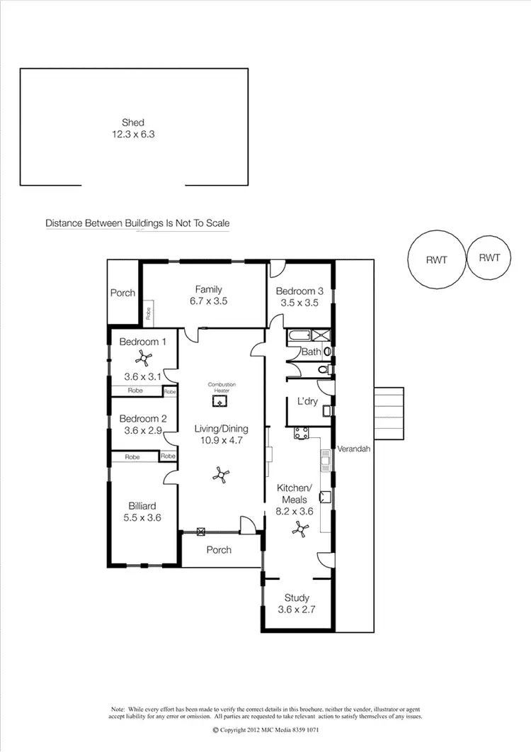Floorplan of Homely house listing, 491 Colville Road, Willunga SA 5172