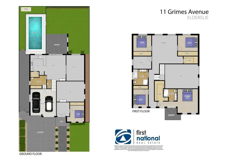 Floorplan of Homely house listing, 11 Grimes Avenue, Elderslie NSW 2570