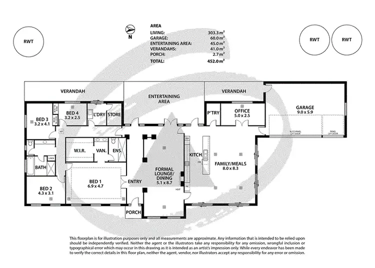 Floorplan of Homely house listing, 19 Waterford Avenue, Mount Barker SA 5251