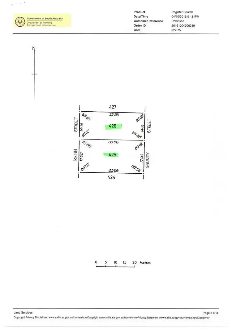 Floorplan of Homely house listing, 5 & 7 Grundy Street, Sheaoak Flat SA 5581