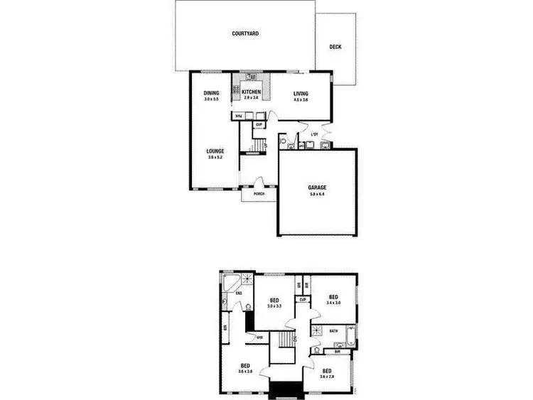 Floorplan of Homely house listing, 30 Cottinglea Way, Ringwood North VIC 3134