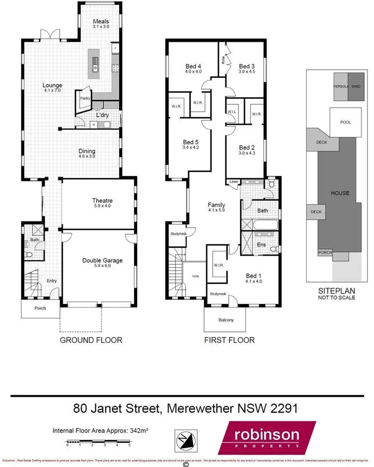 Floorplan of Homely house listing, 80 Janet Street, Merewether NSW 2291