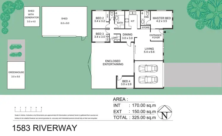 Floorplan of Homely house listing, 1585 Riverway Drive, Kelso QLD 4815