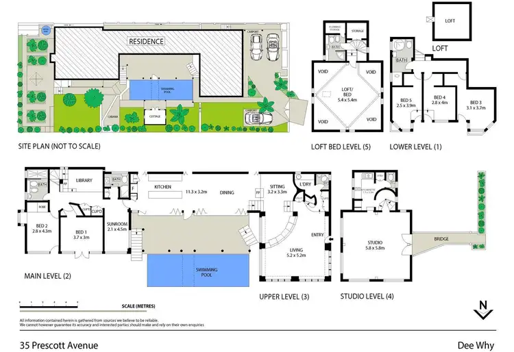 Floorplan of Homely house listing, 35 Prescott Avenue, Dee Why NSW 2099