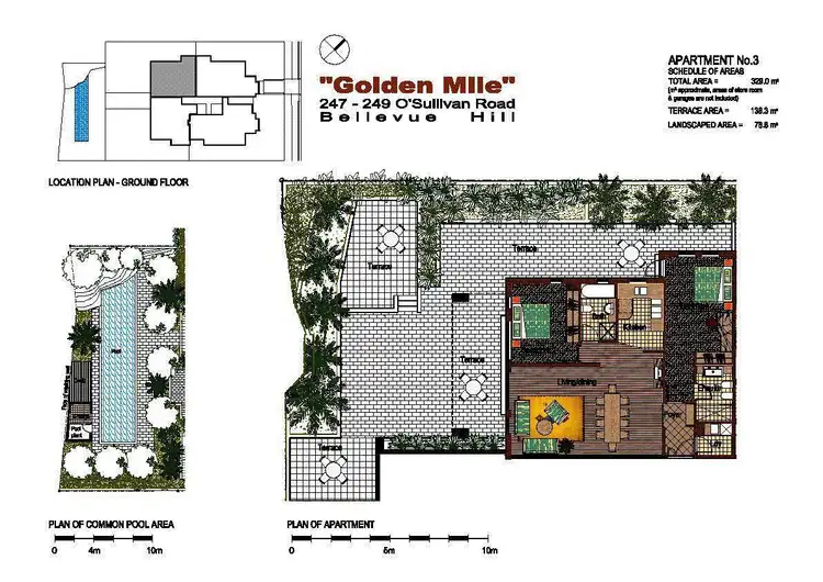 Floorplan of Homely apartment listing, 3/247 O'Sullivan Road, Bellevue Hill NSW 2023