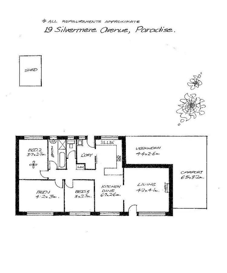 Floorplan of Homely house listing, 19 Silvermere Avenue, Paradise SA 5075