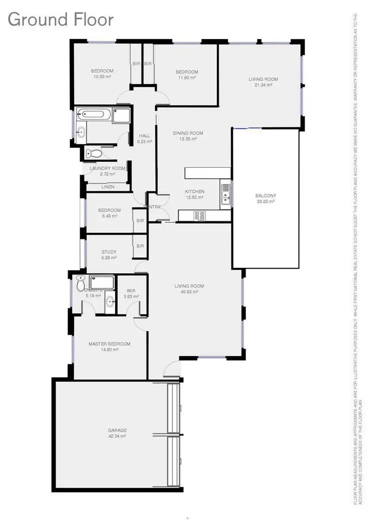 Floorplan of Homely house listing, 6 Binder Crescent, Wodonga VIC 3690