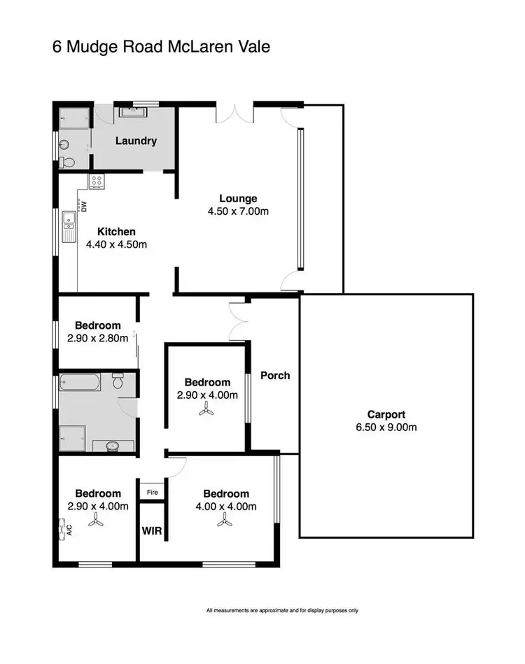 Floorplan of Homely house listing, 6 Mudge Street, Mclaren Vale SA 5171