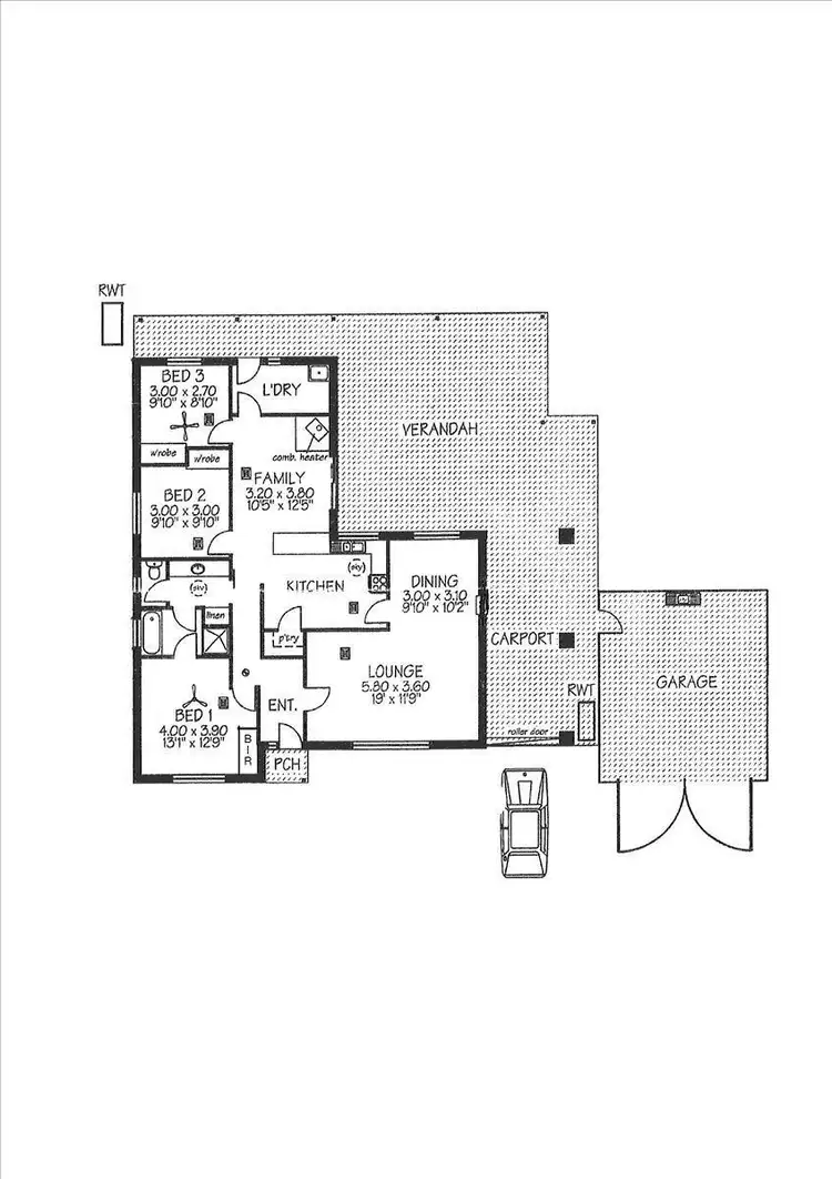 Floorplan of Homely house listing, 6 Stirling Drive, Morphett Vale SA 5162
