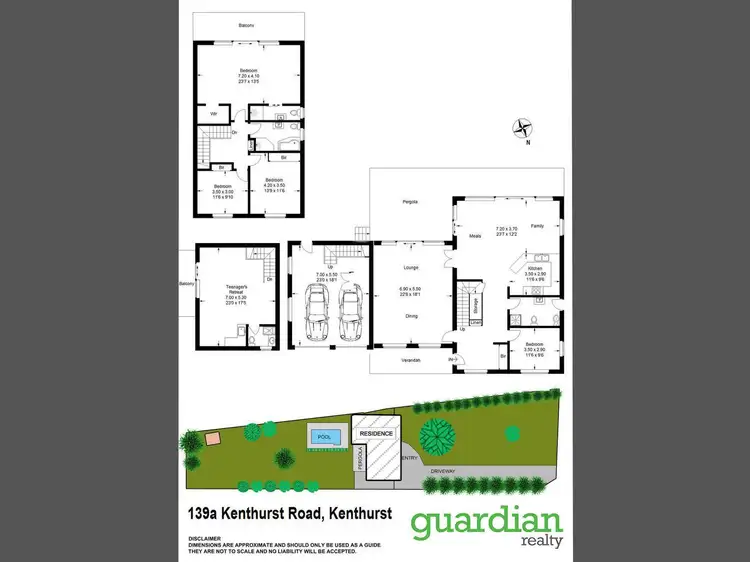 Floorplan of Homely house listing, 139a Kenthurst  Road, Kenthurst NSW 2156