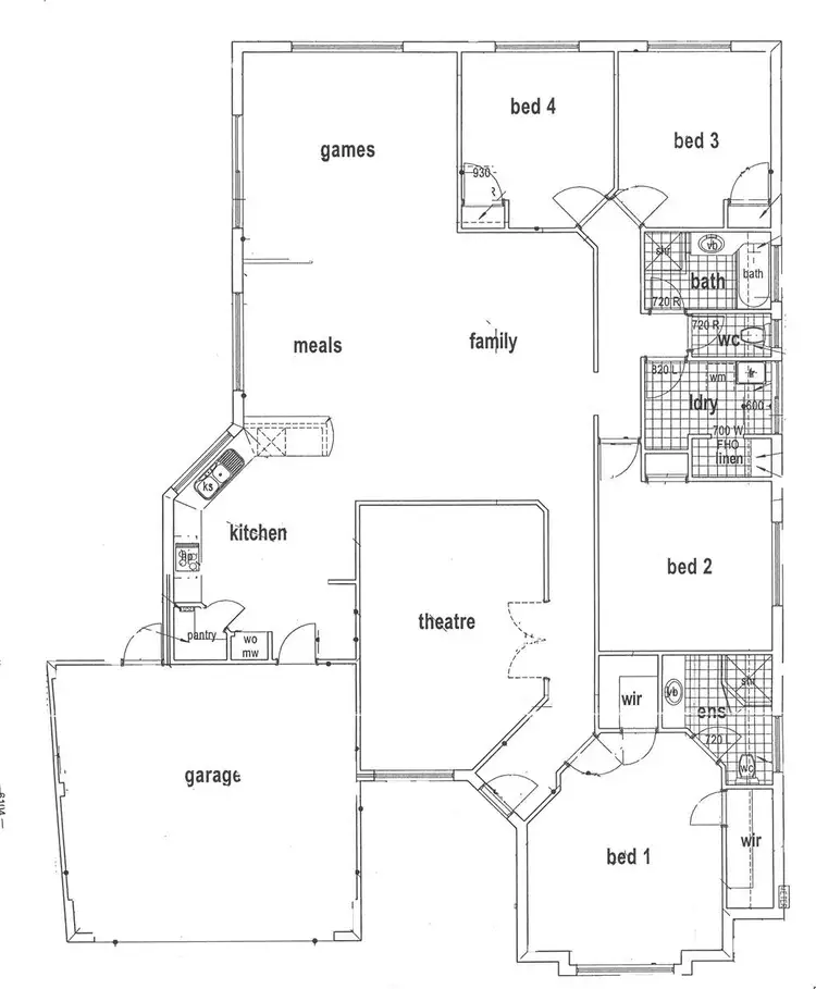 Floorplan of Homely house listing, 23 Terrigal Pass, Tapping WA 6065