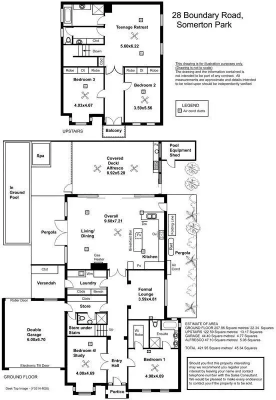 Floorplan of Homely house listing, 28 Boundary Road, Somerton Park SA 5044