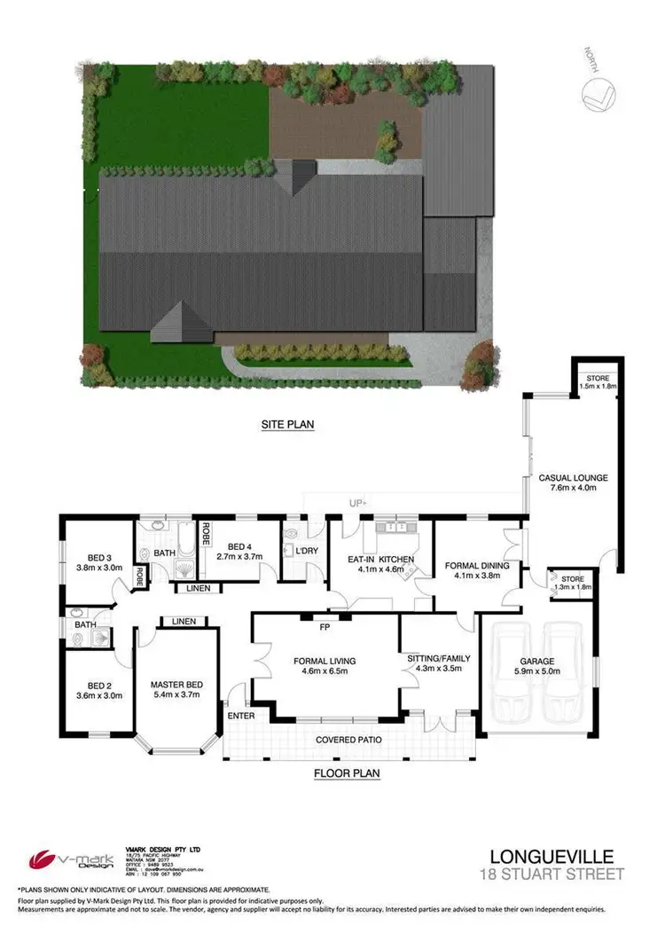 Floorplan of Homely house listing, 18 Stuart Street, Longueville NSW 2066