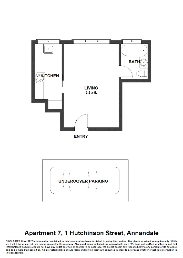 Floorplan of Homely apartment listing, 7/1 Hutchinson Street, Annandale NSW 2038
