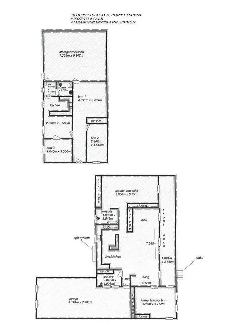 Floorplan of Homely house listing, 18 Buttfield Avenue, Port Vincent SA 5581