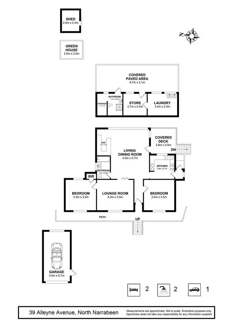 Floorplan of Homely house listing, 39 Alleyne Avenue, North Narrabeen NSW 2101
