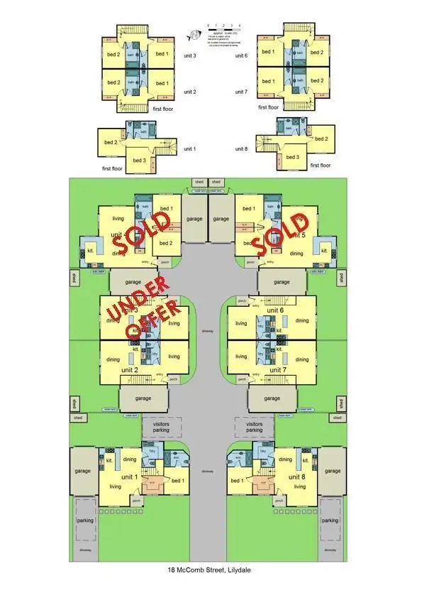 Floorplan of Homely house listing, 18-20 McComb Street, Lilydale VIC 3140