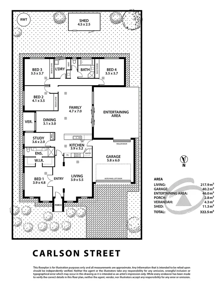 Floorplan of Homely house listing, 7 Carlson Street, Mount Barker SA 5251