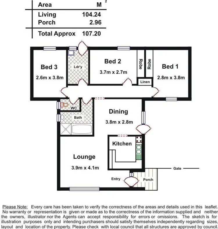 Floorplan of Homely house listing, 9 Uranbo Street, Salisbury North SA 5108