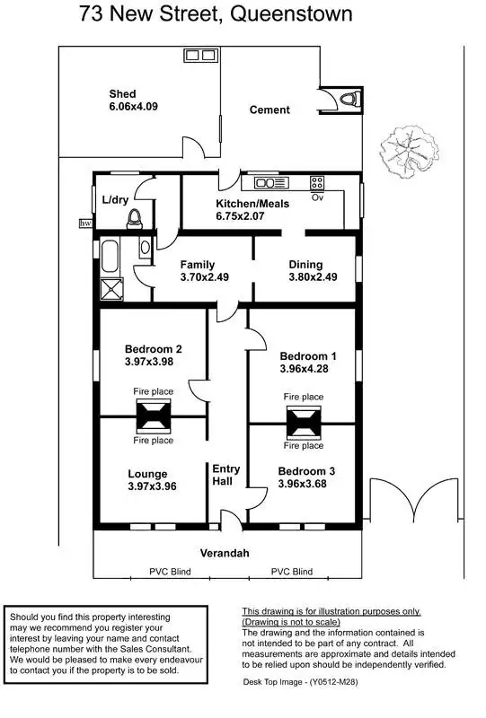 Floorplan of Homely house listing, 73 New Street, Queenstown SA 5014