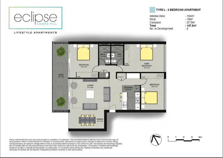 Floorplan of Homely unit listing, 403/125 Union Street, Cooks Hill NSW 2300