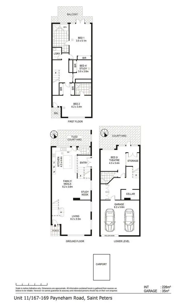 Floorplan of Homely apartment listing, 11/167-169 Payneham Road, St Peters SA 5069