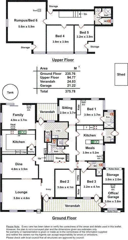 Floorplan of Homely house listing, 33 Magdalene Terrace, Pasadena SA 5042