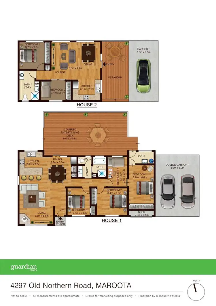 Floorplan of Homely house listing, 4297 Old Northern Road, Maroota NSW 2756