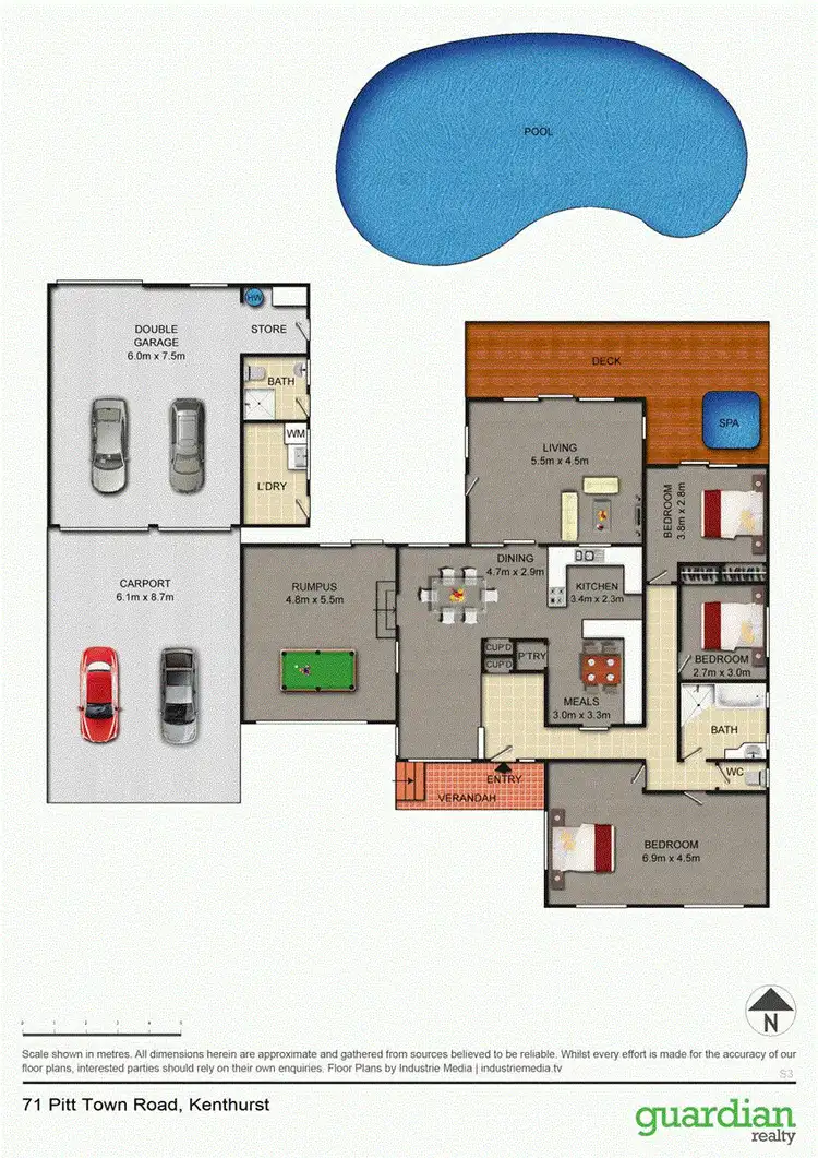 Floorplan of Homely house listing, Address available on request