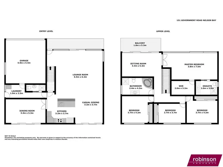 Floorplan of Homely house listing, 151 Government  Road, Nelson Bay NSW 2315
