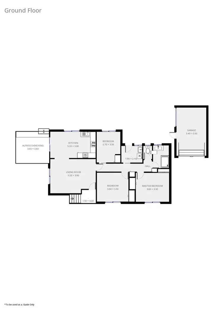 Floorplan of Homely house listing, 6 Linda Court, Portarlington VIC 3223